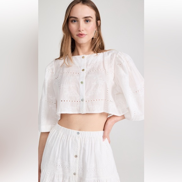 Elegant White Blouse for Women - Picture 7 of 9